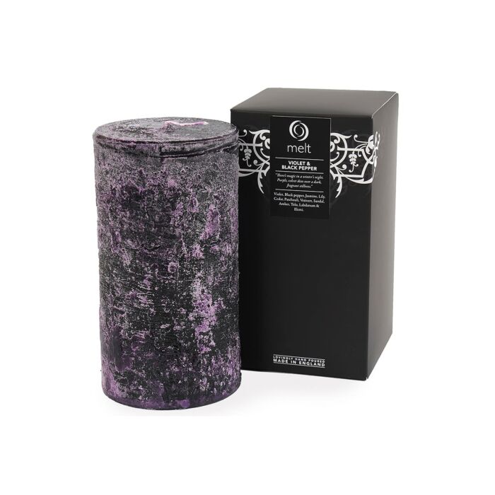 Melt - Violet & Black Pepper - Tall and Fat